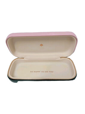 Kate Spade New York Adult Unisex Pink Green Sunglass Hardcase
